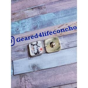 Unique mule conchos, custom conchos mule design tack, unique concho, diy belt